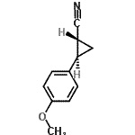 CAS#: 301861-18-7， (1R,2R)-2-(4-Methoxyphenyl)Cyclopropanecarbonitrile
