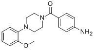 CAS 登录号：302333-22-8， (4-氨基苯基)[4-(2-甲氧基苯基)哌嗪基]甲酮