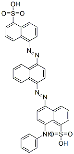CAS#: 30255-64-2， 8-(Phenylamino)-5-[[4-[(5-Sulpho-1-Naphthyl)Azo]-1-Naphthyl]Azo]Naphthalene-1-Sulphonic Acid