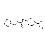 CAS#: 302553-78-2， Benzyl (cis-4-Carbamoylcyclohexyl)Carbamate