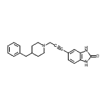CAS#: 302799-86-6， 5-[3-(4-Benzyl-1-Piperidinyl)-1-Propyn-1-Yl]-1,3-Dihydro-2H-Benzimidazol-2-One