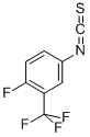 structure of CAS# 302912-43-2, 4-Fluoro-3-(trifluoromethyl)phenyl isothiocyanate