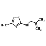 CAS#: 302967-79-9， 4-Methyl-N-(2-Methyl-2-Propen-1-Yl)-1,3-Thiazol-2-Amine