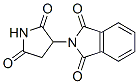 CAS 登录号:303-16-2, 2-(2,5-二氧代吡咯烷-3-基)异吲哚-1,3-二酮