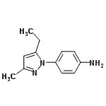 CAS#: 303009-19-0， 4-(5-Ethyl-3-Methyl-1H-Pyrazol-1-Yl)Aniline