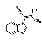 CAS#: 303016-19-5， 2-(1H-Benzimidazol-1-Yl)-3-Methyl-2-Butenenitrile