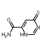 CAS#: 303024-25-1， 6-Thioxo-1,6-Dihydro-4-Pyrimidinecarboxamide