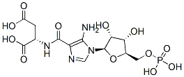 structure of CAS# 3031-95-6, (2S)-2-[[5-Amino-1-[(2R,3R,4S,5R)-3,4-Dihydroxy-5-(Phosphonooxymethyl)Oxolan-2-Yl]Imidazole-4-Carbonyl]Amino]Butanedioic Acid;(2S)-2-[[5-Amino-1-[(2R,3R,4S,5R)-3,4-Dihydroxy-5-(Phosphonooxymethyl)Tetrahydrofuran-2-Yl]Imidazole-4-Carbonyl]Amino]Butanedioic Acid;(2S)-2-[[[5-Amino-1-[(2R,3R,4S,5R)-3,4-Dihydroxy-5-(Phosphonooxymethyl)-2-Tetrahydrofuranyl]-4-Imidazolyl]-Oxomethyl]Amino]Butanedioic Acid;(2S)-2-[[5-Amino-1-[(2R,3R,4S,5R)-3,4-Dihydroxy-5-(Phosphonooxymethyl)Tetrahydrofuran-2-Yl]Imidazole-4-Carbonyl]Amino]Succinic Acid