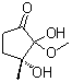 CAS#: 303183-82-6， (3R)-2,3-Dihydroxy-2-Methoxy-3-Methylcyclopentanone