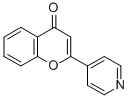 structure of CAS# 3034-16-0, 2-Pyridin-4-Ylchromen-4-One;2-(4-Pyridyl)Chromen-4-One;2-(4-Pyridyl)-4-Chromenone;2-(4-Pyridyl)Chromone