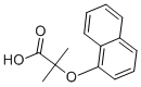structure of CAS# 30366-94-0, 2-Methyl-2-Naphthalen-1-Yloxypropanoic Acid;2-Methyl-2-(1-Naphthyloxy)Propanoic Acid;2-Methyl-2-(1-Naphthyloxy)Propionic Acid;2-Methyl-2-Naphthalen-1-Yloxy-Propanoic Acid