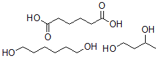 CAS#: 30376-45-5， 1,6 Hexanediol, 1,3 butylene glycol, adipic acid polyester