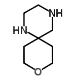 CAS#: 303802-17-7， 9-Oxa-1,4-Diazaspiro[5.5]Undecane
