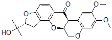 CAS#: 30462-22-7， (2R)-1,2,6,6aalpha,12,12aalpha-Hexahydro-2-(1-hydroxy-1-methylethyl)-8,9-dimethoxy[1]benzopyrano[3,4-b]furo[2,3-h][1]benzopyran-6-one