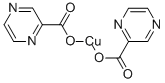 structure of CAS# 304656-23-3, Copper(II) 2-Pyrazinecarboxylate;COPPER(II) 2-PYRAZINECARBOXYLATE  97