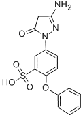 CAS#: 30479-81-3， 5-(3-Amino-5-Oxo-2-Pyrazolin-1-Yl)-2-Phenoxybenzenesulfonic Acid