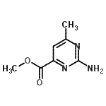 CAS#: 304868-33-5， Methyl 2-Amino-6-Methyl-4-Pyrimidinecarboxylate