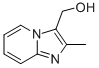 structure of CAS# 30489-44-2, (2-Methylimidazo[1,2-a]Pyridin-3-Yl)Methanol;(2-Methylimidazo[1,2-A]Pyridin-3-Yl)Methanol 97%;3-(Hydroxymethyl)-2-Methylimidazo[1,2-A]Pyridine;(2-METHYLIMIDAZO[1,2-A]PYRIDIN-3-YL)METHANOL