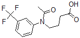 CAS#: 30544-58-2， 4-[Acetyl-[3-(Trifluoromethyl)Phenyl]Amino]Butanoic Acid