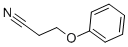 structure of CAS# 3055-86-5, 3-Phenoxypropionitrile;3-(Phenoxy)Propionitrile;493473_Aldrich;Beta-Phenoxypropionitrile
