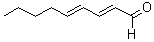 CAS 登录号：30551-17-8， 壬二烯醛