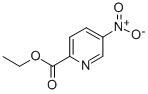structure of CAS# 30563-98-5, 5-Nitro-2-Pyridinecarboxylicacid Ethyl ester