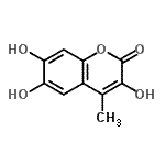 CAS#: 30575-79-2， 3,6,7-Trihydroxy-4-Methyl-2H-Chromen-2-One