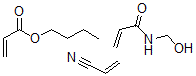 CAS 登录号：30586-88-0， 丁基丙烯酸酯,丙烯腈,甲醇丙烯酰胺聚合物