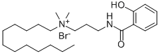 CAS#: 30596-55-5， Dodecyl-[3-[(2-Hydroxybenzoyl)Amino]Propyl]-Dimethylazanium Bromide