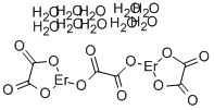 structure of CAS# 30618-31-6, Erbium Oxalate;Erbium(III) Oxalate Decahydrate, 99.99%;Erbium(III) Oxalate Decahydrate, 99.9%;ERBIUM(III) OXALATE DECAHYDRATE