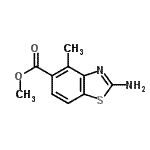 CAS#: 306276-71-1， Methyl 2-Amino-4-Methyl-1,3-Benzothiazole-5-Carboxylate