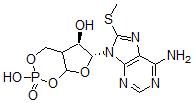 CAS#: 30630-07-0， (8R,9R)-8-(6-Amino-8-Methylsulfanylpurin-9-Yl)-4-Hydroxy-4-Oxo-3,5,7-Trioxa-4-Phosphabicyclo[4.3.0]Nonan-9-Ol