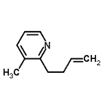 CAS#: 306310-52-1， 2-(3-Buten-1-Yl)-3-Methylpyridine