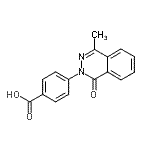 CAS#: 306731-76-0， 4-(4-Methyl-1-Oxo-2(1H)-Phthalazinyl)Benzoic Acid