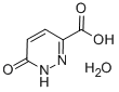 结构式 CAS# 306934-80-5, 6-氧代-1,6-二氢哒嗪-3-羧酸单水合物