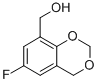 结构式 CAS# 306934-89-4, (6-氟-4H-1,3-苯并二氧杂环己-8-基)甲醇