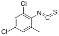 structure of CAS# 306935-83-1, 2,4-Dichloro-6-Methylphenyl Isothiocyanate;Benzene, 1,5-Dichloro-2-Isothiocyanato-3-Methyl- (9CI);2,4-DICHLORO-6-METHYLPHENYL ISOTHIOCYANATE
