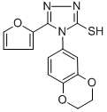 CAS#: 306936-86-7， 4-(2,3-Dihydro-1,4-Benzodioxin-6-Yl)-5-(2-Furyl)-4H-1,2,4-Triazole-3-Thiol