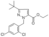 CAS#: 306936-96-9， Ethyl 3-(Tert-Butyl)-1-(2,4-Dichlorobenzyl)-1H-Pyrazole-5-Carboxylate
