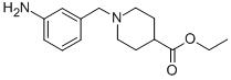 结构式 CAS# 306937-22-4, 1-(3-氨基苄基)哌啶-4-羧酸乙酯