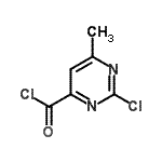 CAS#: 306960-81-6， 2-Chloro-6-Methyl-4-Pyrimidinecarbonyl Chloride