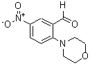 结构式 CAS# 30742-62-2, 2-吗啉基-5-硝基苯甲醛