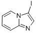structure of CAS# 307503-19-1, 3-Iodo-Imidazo[1,2-a]Pyridine;IMIDAZO[1,2-A]PYRIDINE, 3-IODO-;3-IODO-IMIDAZO[1,2-A]PYRIDINE