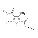 CAS#: 307512-39-6， Methyl 5-(Cyanoacetyl)-2,4-Dimethyl-1H-Pyrrole-3-Carboxylate