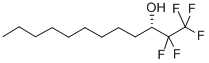 structure of CAS# 307531-78-8, (S)-(-)-1,1,1,2,2-Pentafluorododecan-3-ol