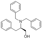 structure of CAS# 307532-06-5, (R)-(-)-2-(Dibenzylamino)-3-Phenyl-1-Propanol