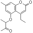 CAS#: 307546-52-7， 4-Ethyl-7-Methyl-5-[(3-Oxo-2-Butanyl)Oxy]-2H-Chromen-2-One