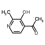 CAS#: 30842-04-7， 1-(3-Hydroxy-2-Methyl-4-Pyridinyl)Ethanone