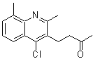 CAS#: 309721-18-4， 4-(4-Chloro-2,8-Dimethyl-3-Quinolinyl)-2-Butanone