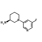 CAS#: 309960-67-6， (3S)-1-(5-Fluoro-3-Pyridinyl)-3-Piperidinamine